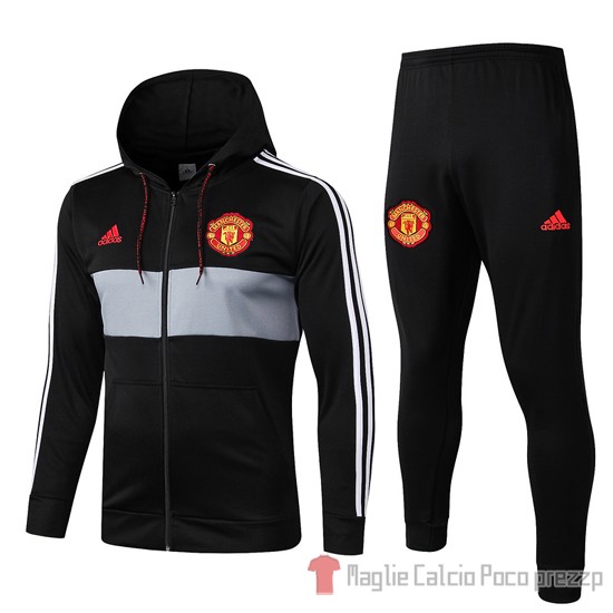 Tuta da Track Manchester United 2019/2020 Nero - Clicca l'immagine per chiudere